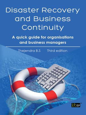 cover image of Disaster Recovery and Business Continuity